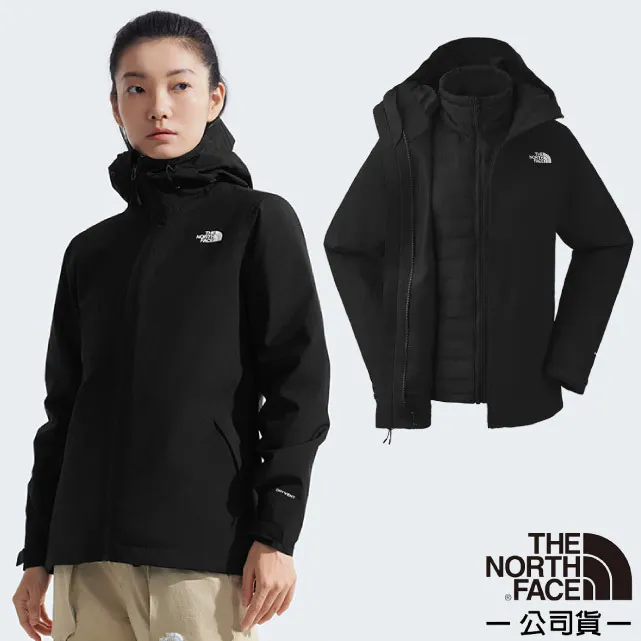 【The North Face 女 二件式防風透氣羽絨外套《紫紅/黑》】4NAI/保暖連帽外套/防潑水/休閒外/悠遊山水 歷史價格詳細信息