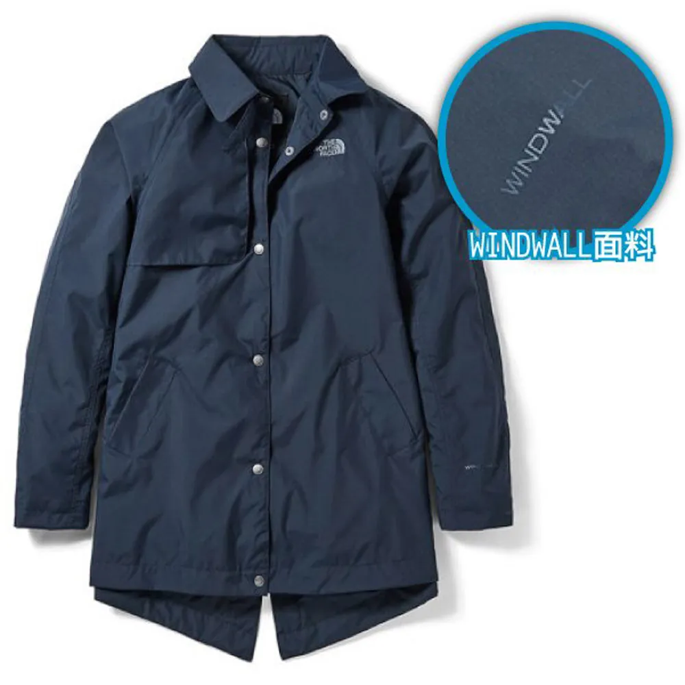 【美國 The North Face】女新款 WindWall 可調節防風防潑水外套/軟殼夾克/49ET-JK3 黑 N 歷史價格詳細信息