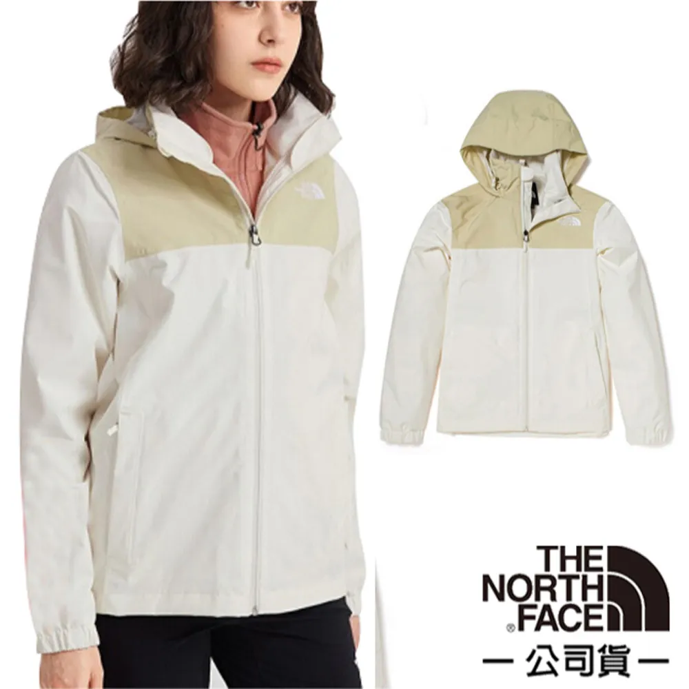 【美國 The North Face】女 防水防風耐磨連帽外套(亞洲版型)/夾克.風雨衣/4U9W-V38 綠色 V 歷史價格詳細信息