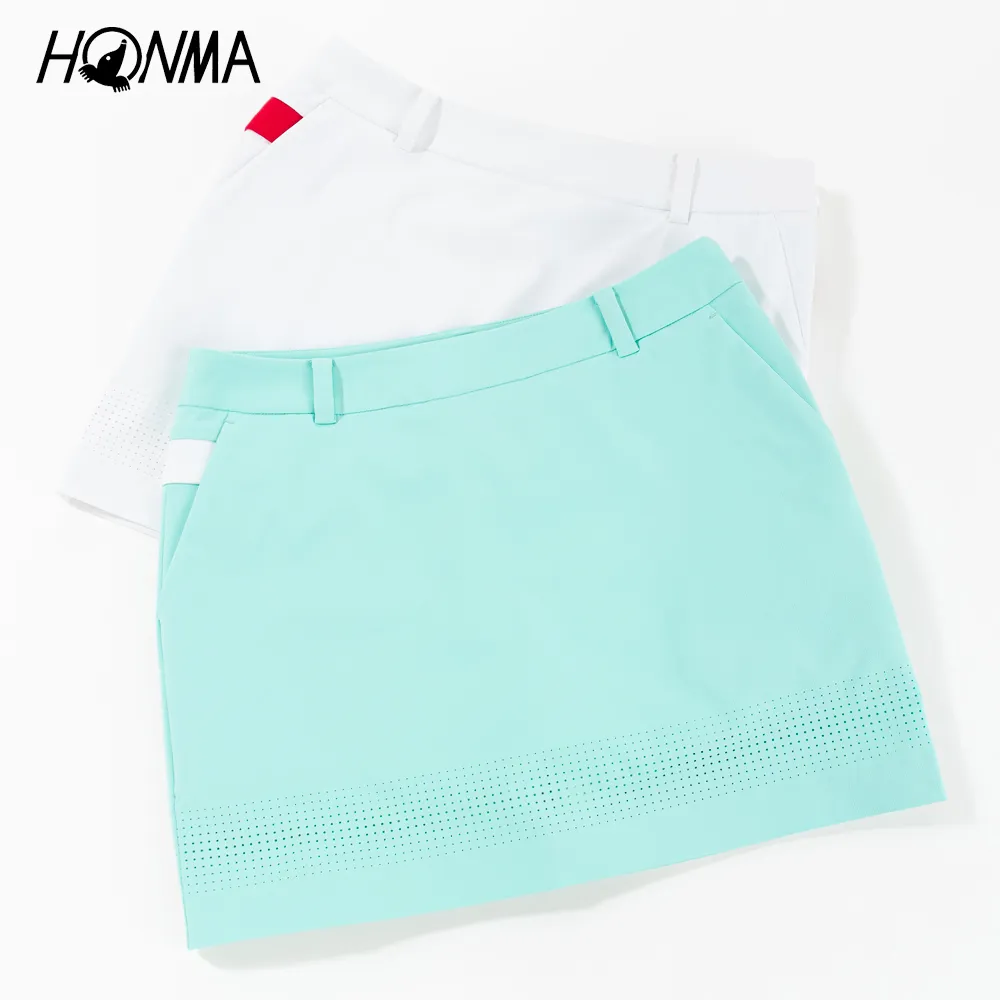 HONMA 本間高爾夫 女款開岔防潑水長褲 日本高爾夫專業品牌(XS~M 白色 淺藍 HWJQ800R909) 歷史價格詳細信息