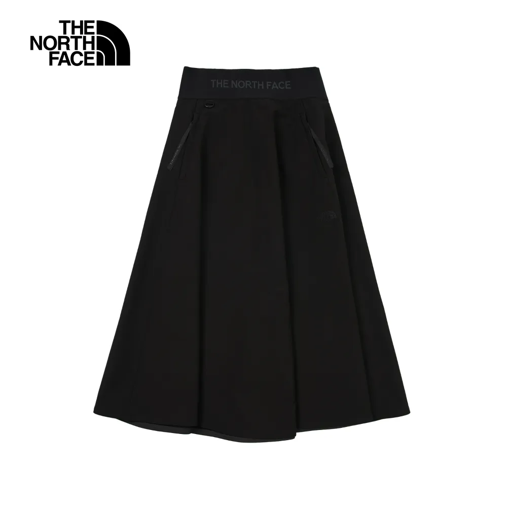 【The North Face】北面UE女款黑色防潑水附腰帶休閒連身裙｜83P7JK3 歷史價格詳細信息