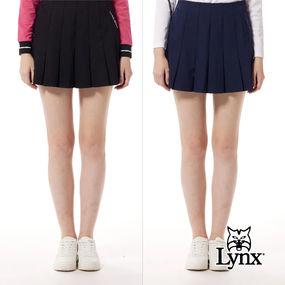 【Lynx Golf】女款彈性舒適後口袋繡花造型LOGO夜光織帶設計靴型九分褲(二色) 歷史價格詳細信息