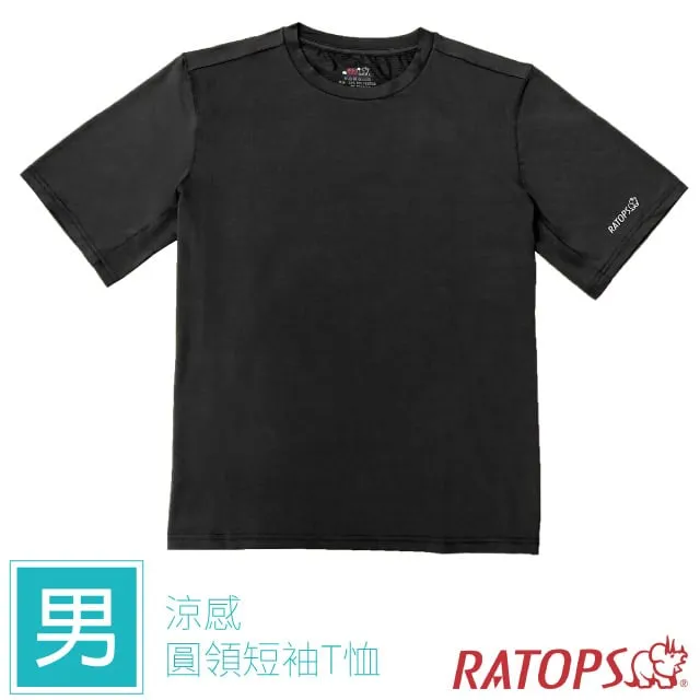 【瑞多仕-RATOPS】男款 涼感圓領短袖T恤.排汗休閒上衣.運動休閒衣/吸濕.快乾.反光LOGO/DB1779 深藍色 歷史價格詳細信息