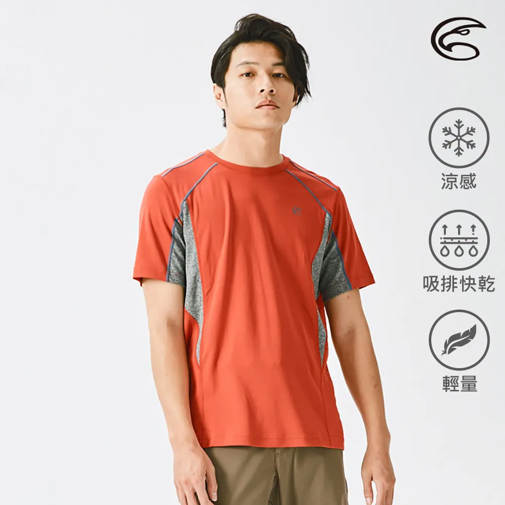 ADISI AL2111136男半門襟涼感智能纖維速乾長袖上衣 / 磚紅 歷史價格詳細信息