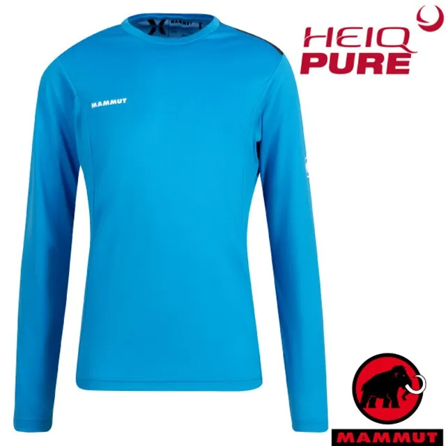 【長毛象】Moench Light Eiger極限款 女長袖圓領透氣快乾排汗衣.T恤_1016-00950-5924 夜藍 歷史價格詳細信息