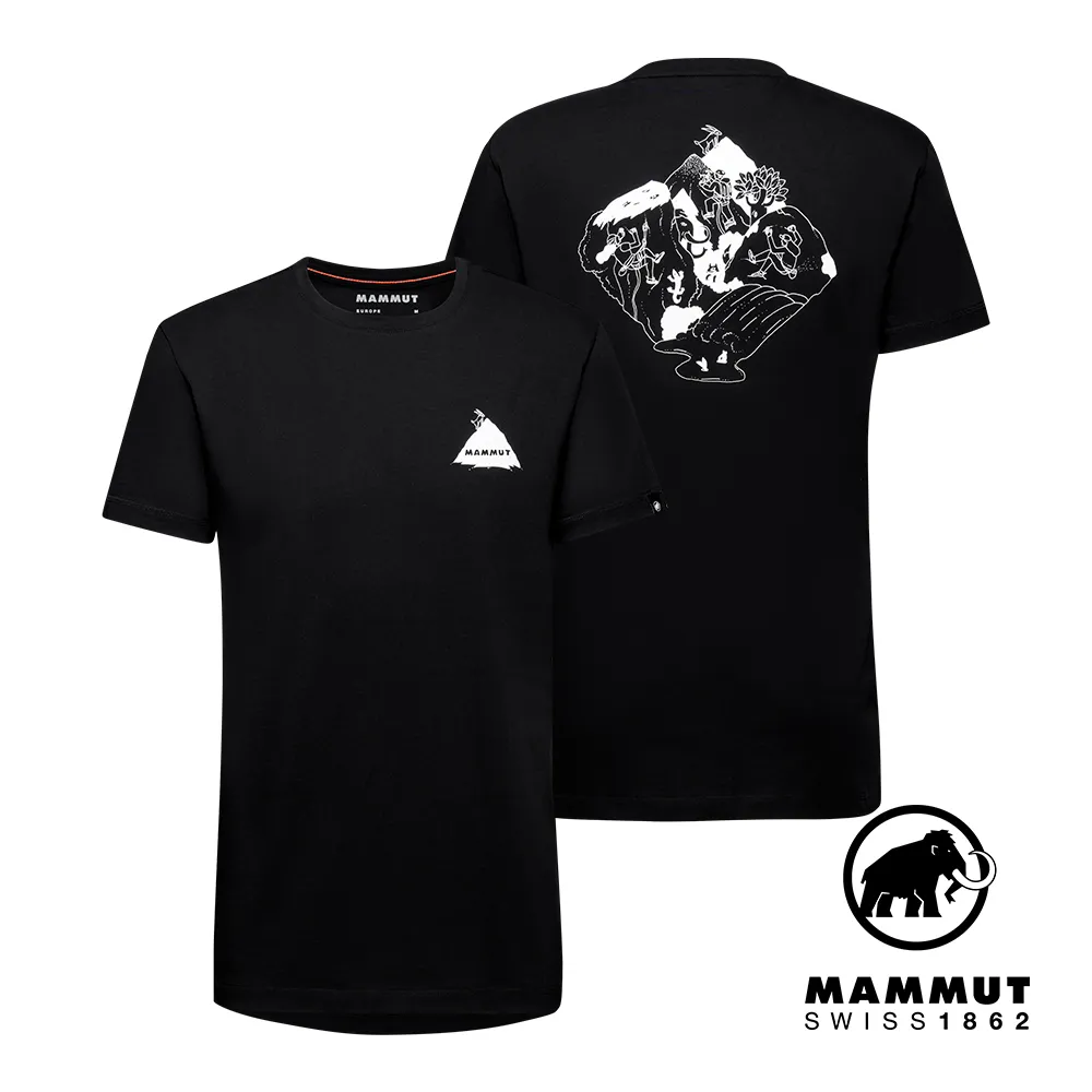 【Mammut 長毛象】Massone T-Shirt Men Crag 有機棉機能短袖T恤 黑色 男款 #1017-05200 歷史價格詳細信息