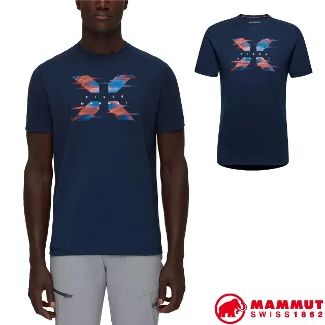 【瑞士 MAMMUT 長毛象】男款 Trovat 輕量吸濕排汗短袖圓領休閒衫/1017-05260-40135 綠樹林 歷史價格詳細信息