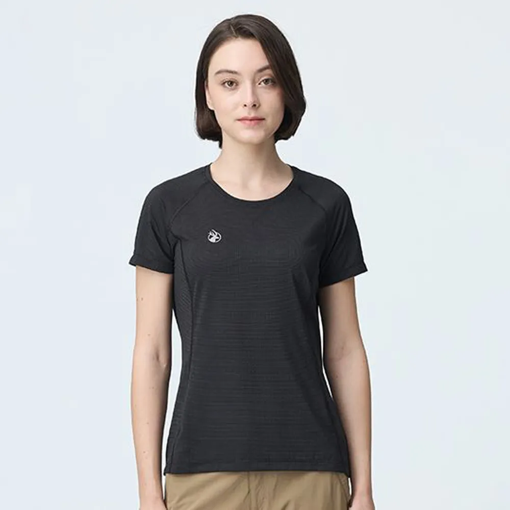 【荒野 WildLand】女 彈性銀纖維抗菌拼接圓領衣.短袖吸濕排汗衫.銀纖維抗菌/0B01623-54 黑色 歷史價格詳細信息