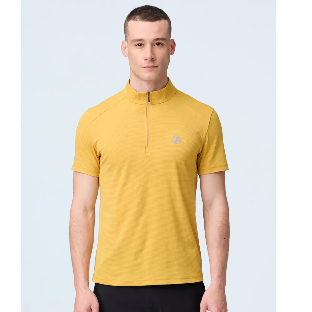 【WILDLAND荒野】男綠色環保抗UV彈性開襟短袖衣忘憂森林 歷史價格詳細信息