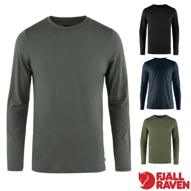 【Fjallraven 小狐狸】女 Abisko Wool Fox 美麗諾羊毛混紡短袖圓領衫/84118-550-048 黑/鐵灰 歷史價格詳細信息