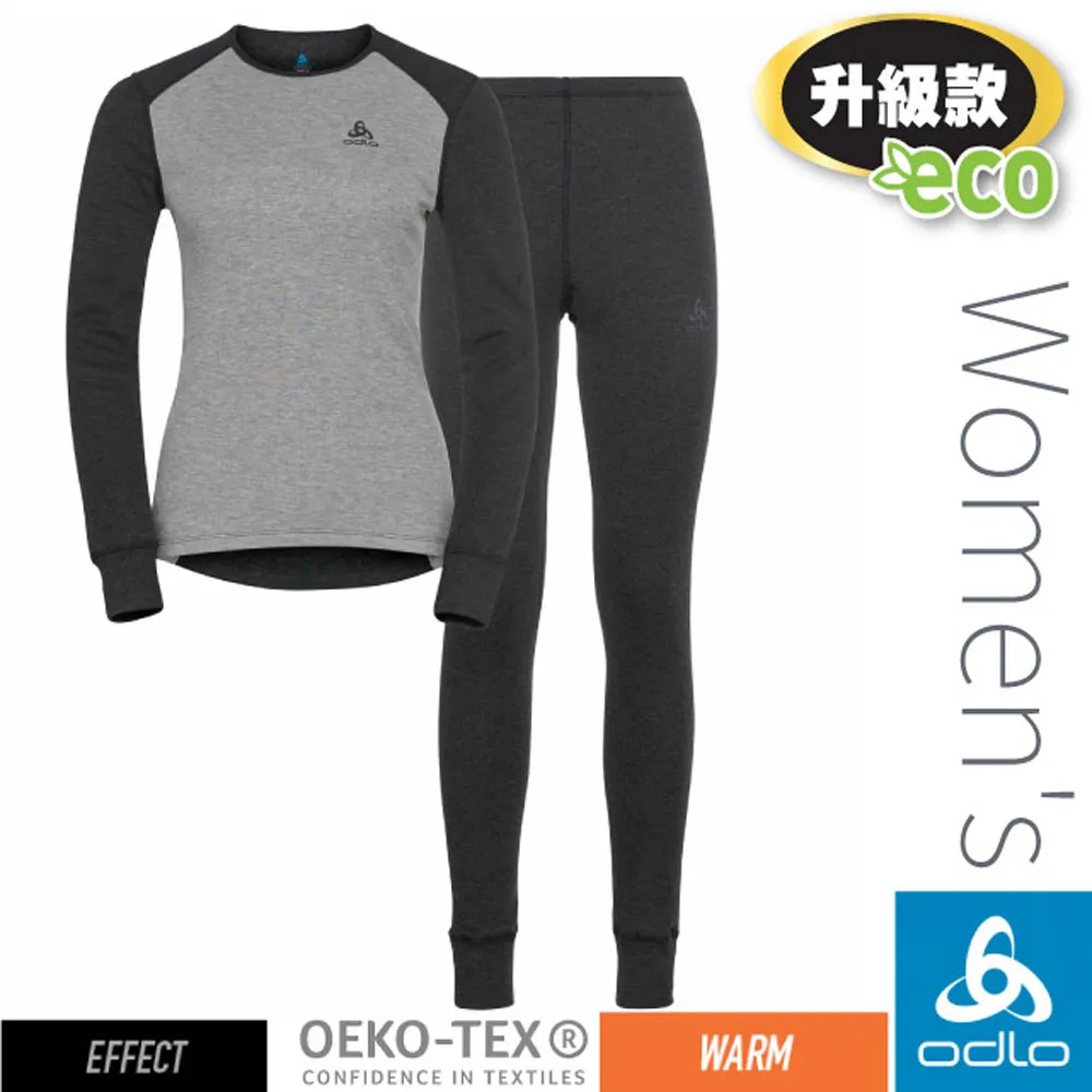 【ODLO】女 ECO 升級型_銀離子保暖型圓領上衣.專業機能型衛生衣.內搭衣/159101-30867 蘋果紅 歷史價格詳細信息
