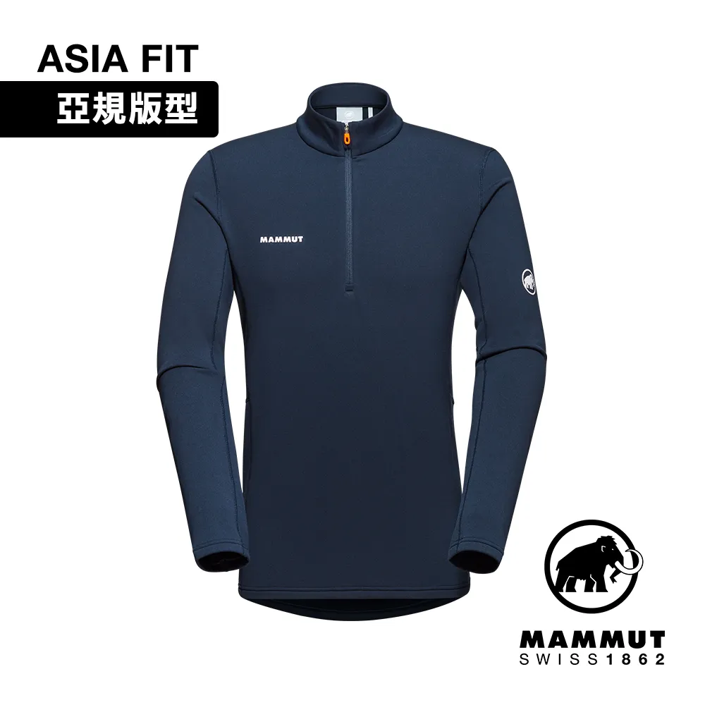 【Mammut 長毛象】Aenergy ML Half Zip AF 保暖半拉長袖排汗衣 夜藍/藍石青 男款 #1016-01120 歷史價格詳細信息