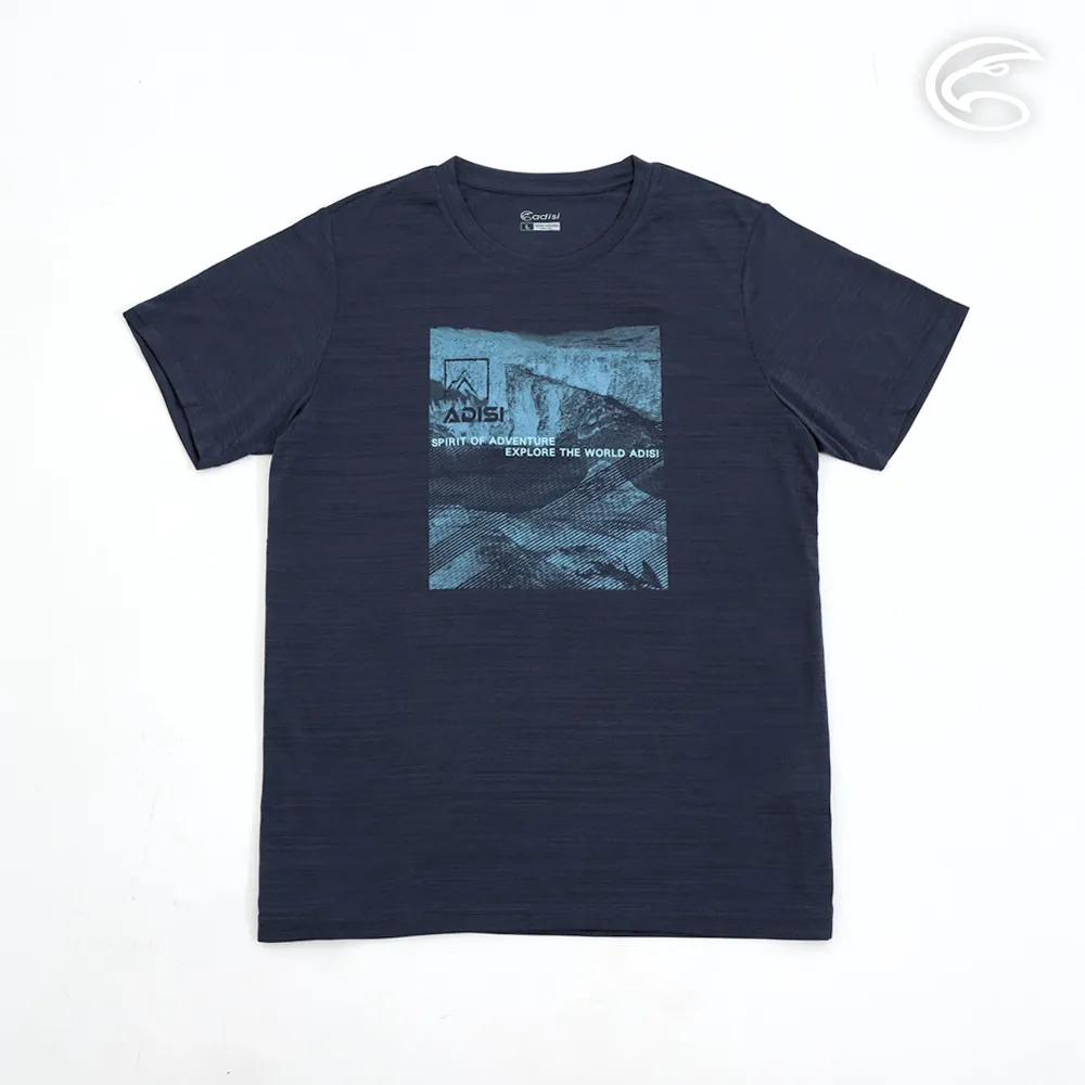 ADISI AL2311065男N66四面彈透氣速乾短袖格紋襯衫/苔綠格 歷史價格詳細信息