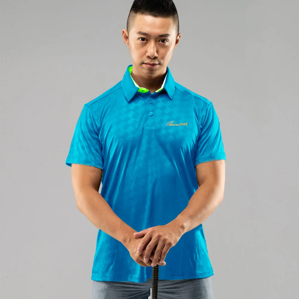 AARON1982時尚運動 閃耀菱格紋極速冰涼感排汗衣(黑) 歷史價格詳細信息