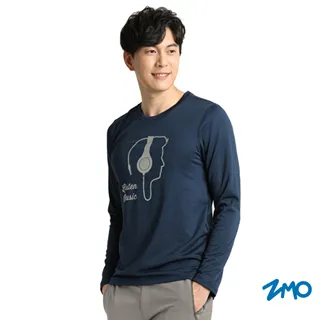 ZMO男THot保暖圓領長袖衫TH667-丈青色 歷史價格詳細信息