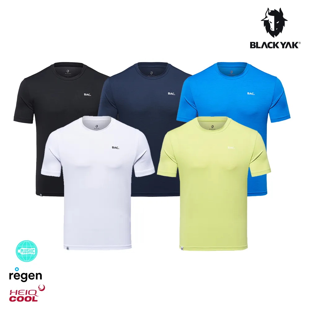 【BLACKYAK】ICE CREW短袖上衣(5色)-吸濕快乾 涼感 防透色上衣|BYDB1NC502 歷史價格詳細信息