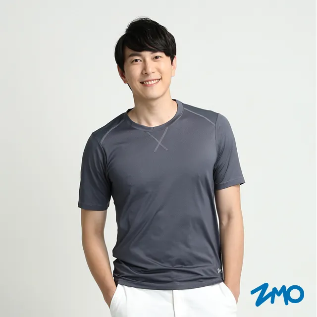 ZMO男運動透氣乾爽短袖衫-灰色TN543 歷史價格詳細信息