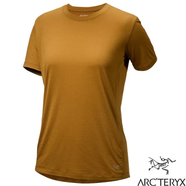 【ARCTERYX 始祖鳥】女 Lana 彈性長袖圓領防曬快乾排汗衣(美利奴羊毛混紡) 運動T恤/28020 月光藍 歷史價格詳細信息