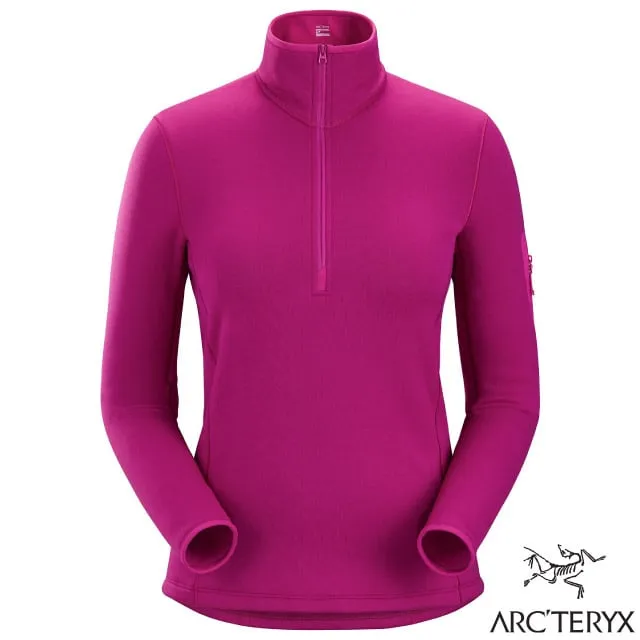【ARCTERYX 始祖鳥】女 Rho 彈性透氣登山健行保暖連帽套頭衫.中層衣.帽T/面罩式兜帽/X000007326 黑 歷史價格詳細信息