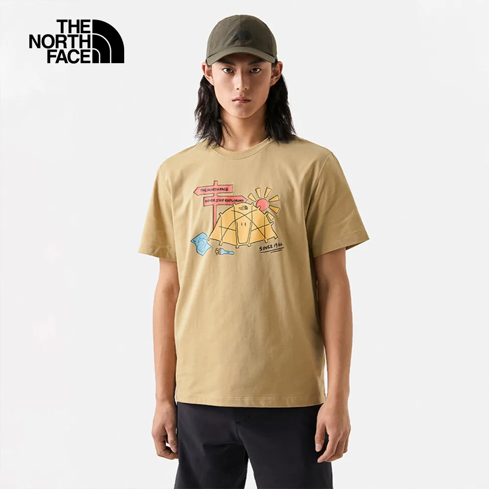 【The North Face】男 吸濕排汗短袖上衣-NF0A7WF8FN4 歷史價格詳細信息