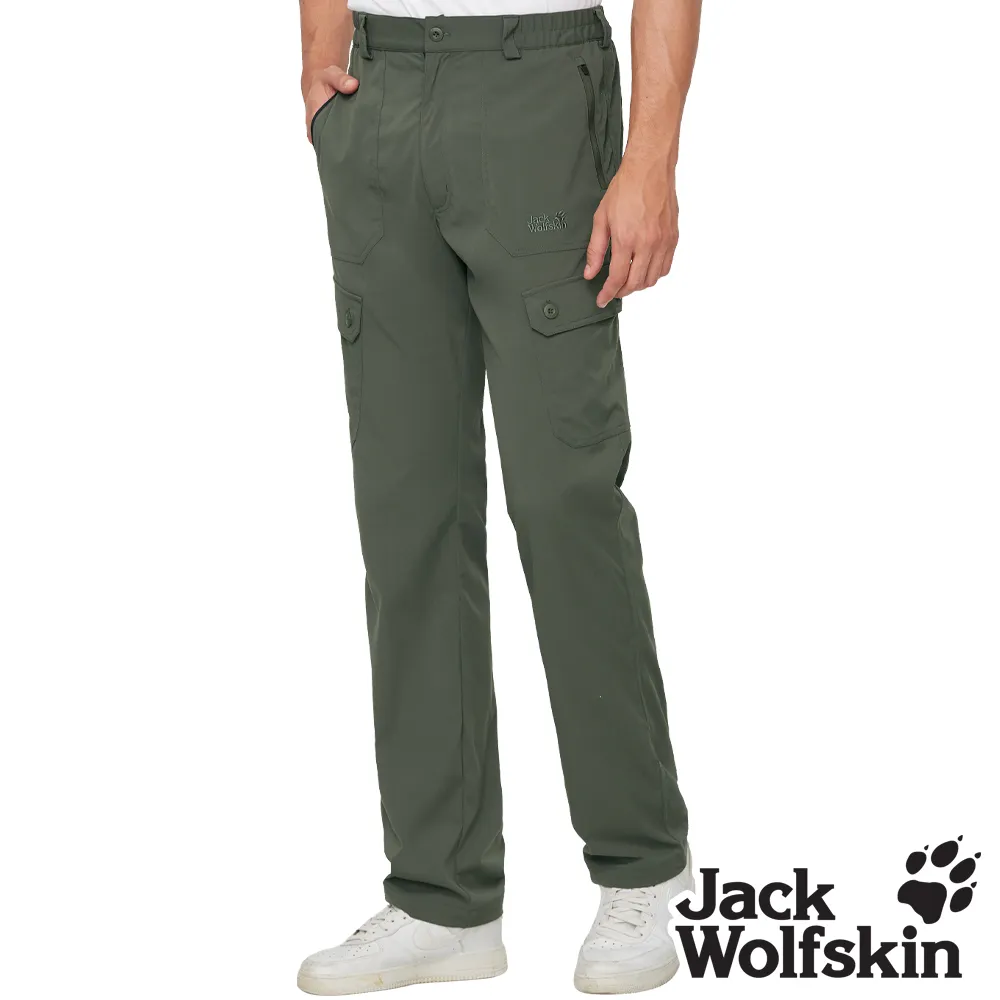 【Jack wolfskin 飛狼】男 多口袋快乾休閒短褲『墨綠』 歷史價格詳細信息