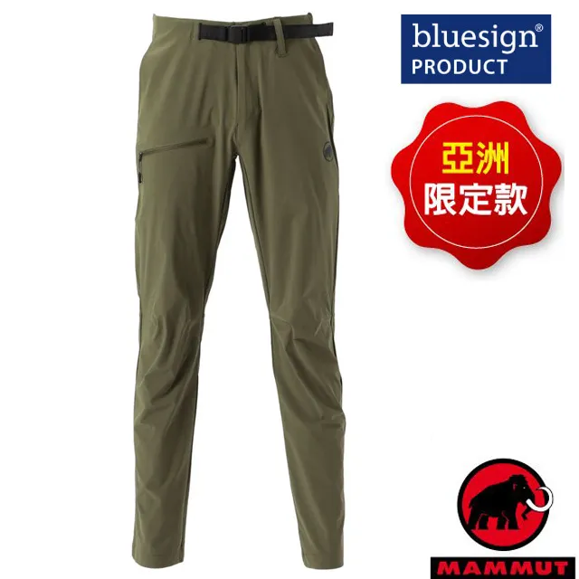【MAMMUT 長毛象】男 Aegility Pants AF Men 日系機能舒適防潑水長褲/1022-02220-0001 黑色 歷史價格詳細信息