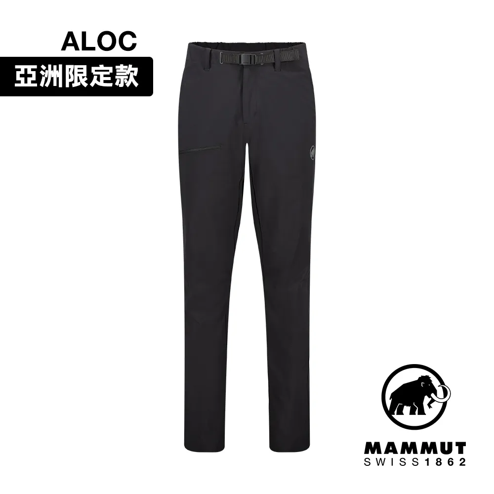 【MAMMUT 長毛象】男 Aegility Pants AF Men 日系機能舒適防潑水長褲/1022-02220-0001 黑色 歷史價格詳細信息