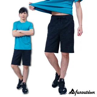 【戶外趣】男款機能運動彈力棉健身休閒短褲(C1223 黑色) 歷史價格詳細信息