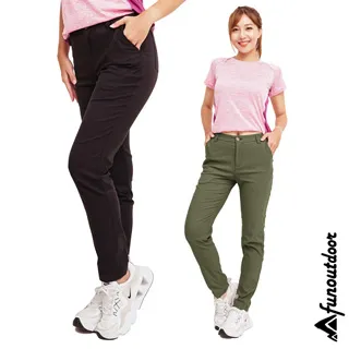 【戶外趣】女款超輕彈俐落剪裁雙彈腰防潑水防曬七口袋快乾長褲( HPL007 墨灰/駝色 ) 歷史價格詳細信息