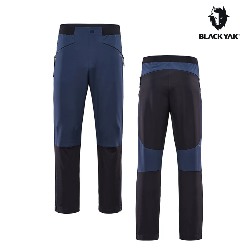 【BLACK YAK】男拼接長袖半開襟上衣 [酒紅] 半開襟上衣| BYIA2MC70106 歷史價格詳細信息