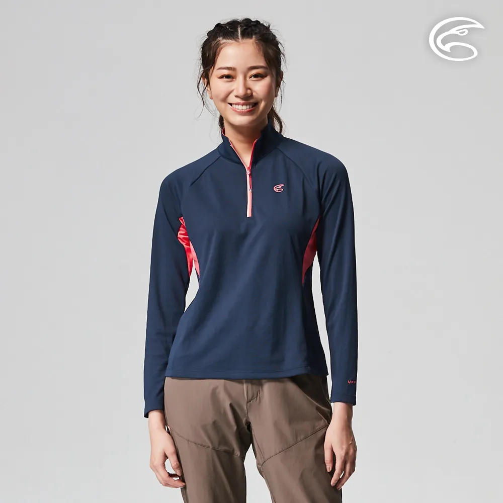 ADISI AL2211045女UPF50+防曬抑菌本布領POLO衫 / 蒼青 歷史價格詳細信息