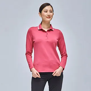 ADISI 女抑菌單向導濕WaterFree長袖POLO衫AL2021046【藤花紫】隔濕紗 吸濕排汗 速乾 抗菌 歷史價格詳細信息