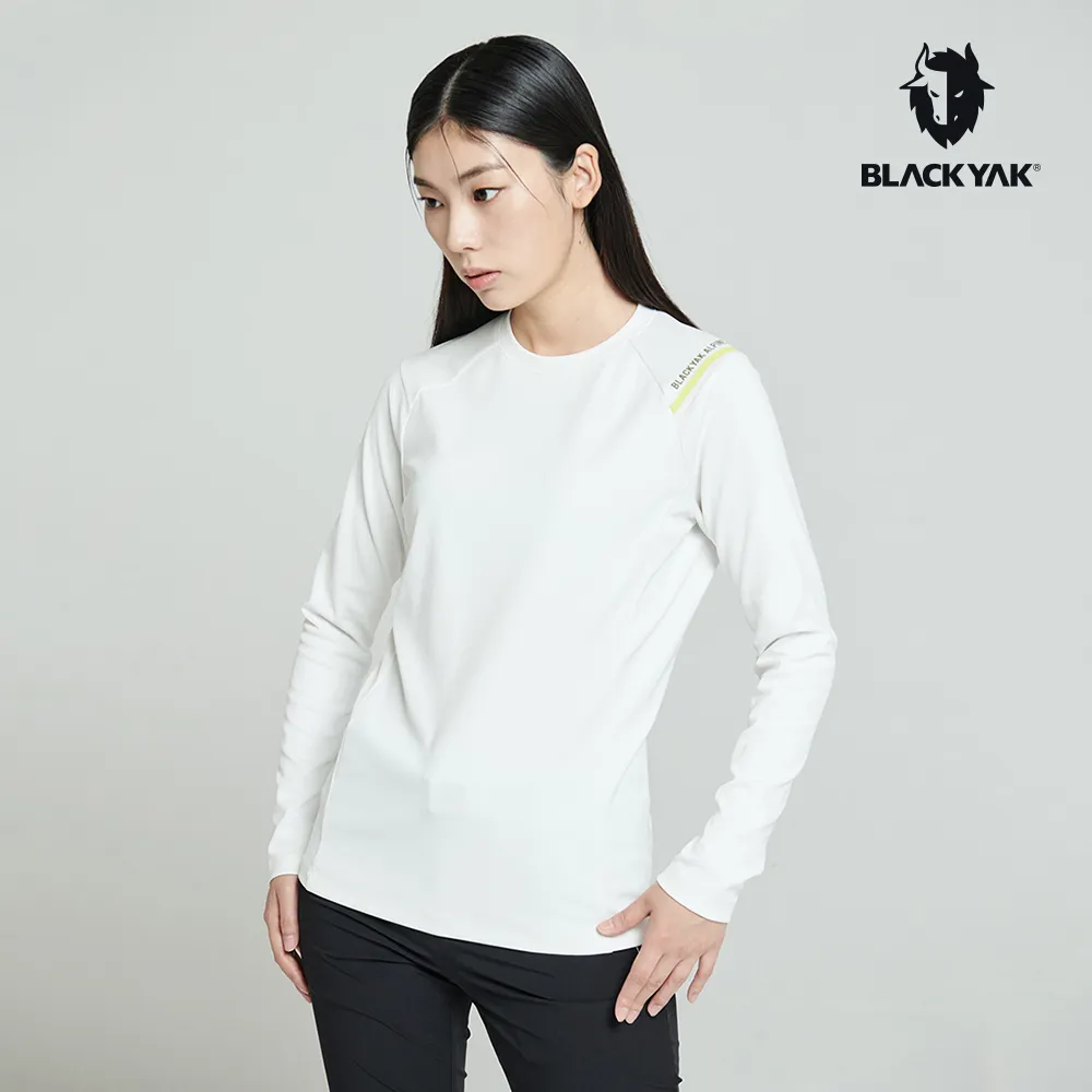 【BLACKYAK】男 CREWFIT AX長袖上衣(橄綠/海軍藍/白色)-吸濕快乾/銀離子抑菌|BYCB2MC701 歷史價格詳細信息