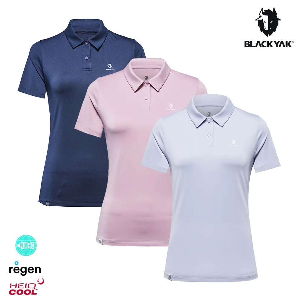 【BLACKYAK】女 ICE短袖POLO衫(淺粉紅/薄荷藍/靛色)-春夏 登山 涼感彈性 | BYBB1WC101 歷史價格詳細信息