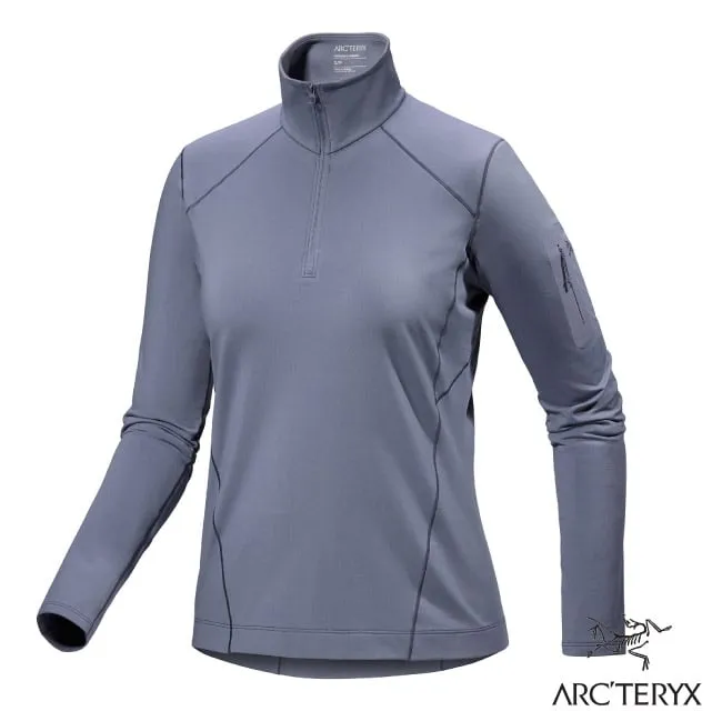 【ARCTERYX 始祖鳥】女 Rho 彈性透氣登山健行保暖連帽套頭衫.中層衣.帽T/面罩式兜帽/X000007326 黑 歷史價格詳細信息