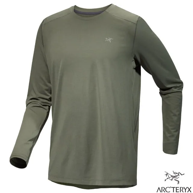 【ARC'TERYX 始祖鳥 男 Cormac快乾長袖圓領衫《雜黑》】X000007665/運動衫/T桖 歷史價格詳細信息