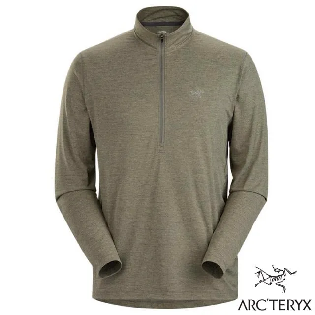 【Arcteryx 始祖鳥】男 Cormac 快乾 長袖 套頭衫 拉鍊衫(黑寶石) 歷史價格詳細信息