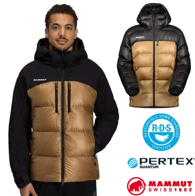 【Mammut 長毛象】Gravity IN Hooded Jkt AF Grain 防潑水羽絨外套 黑/白 男款 #1013-03260 歷史價格詳細信息