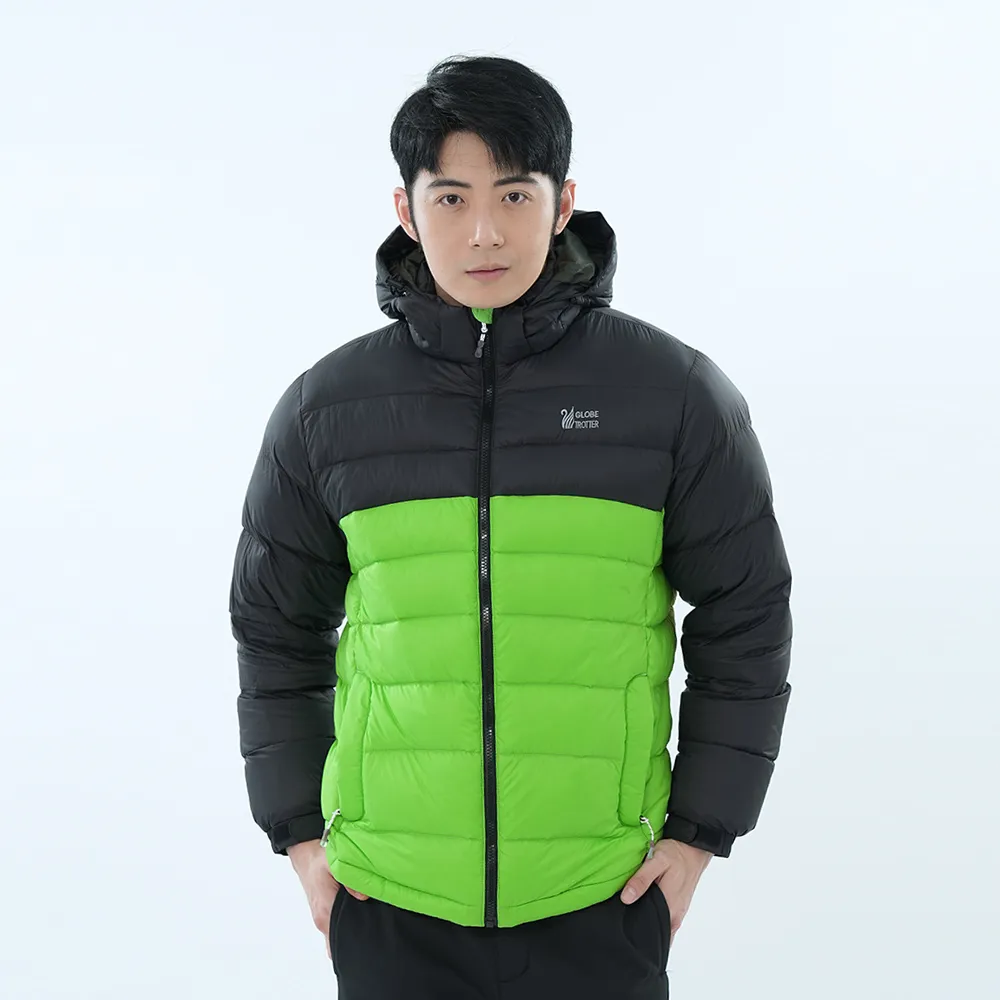 遊遍天下 男款防潑水防風保暖可拆帽90%羽絨外套GJ22011深藍 歷史價格詳細信息