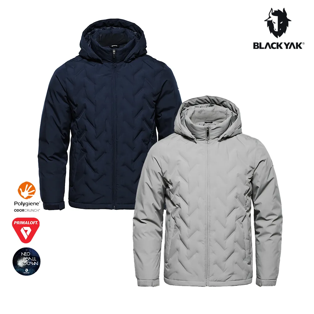 【BLACKYAK】男 ZERO SPOT MID AX連帽羽絨外套(深藍/黑色)-鵝絨/保暖羽絨|BYCB2MJ406 歷史價格詳細信息