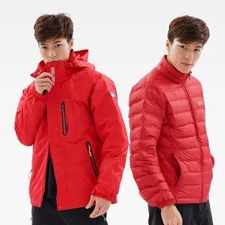 Kings Family 男款GlobeTex防水二件式羽絨背心外套【A089】 歷史價格詳細信息