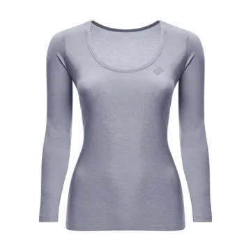 【GoHiking】男遠紅外線天絲抗菌圓領發熱衣-天藍 歷史價格詳細信息