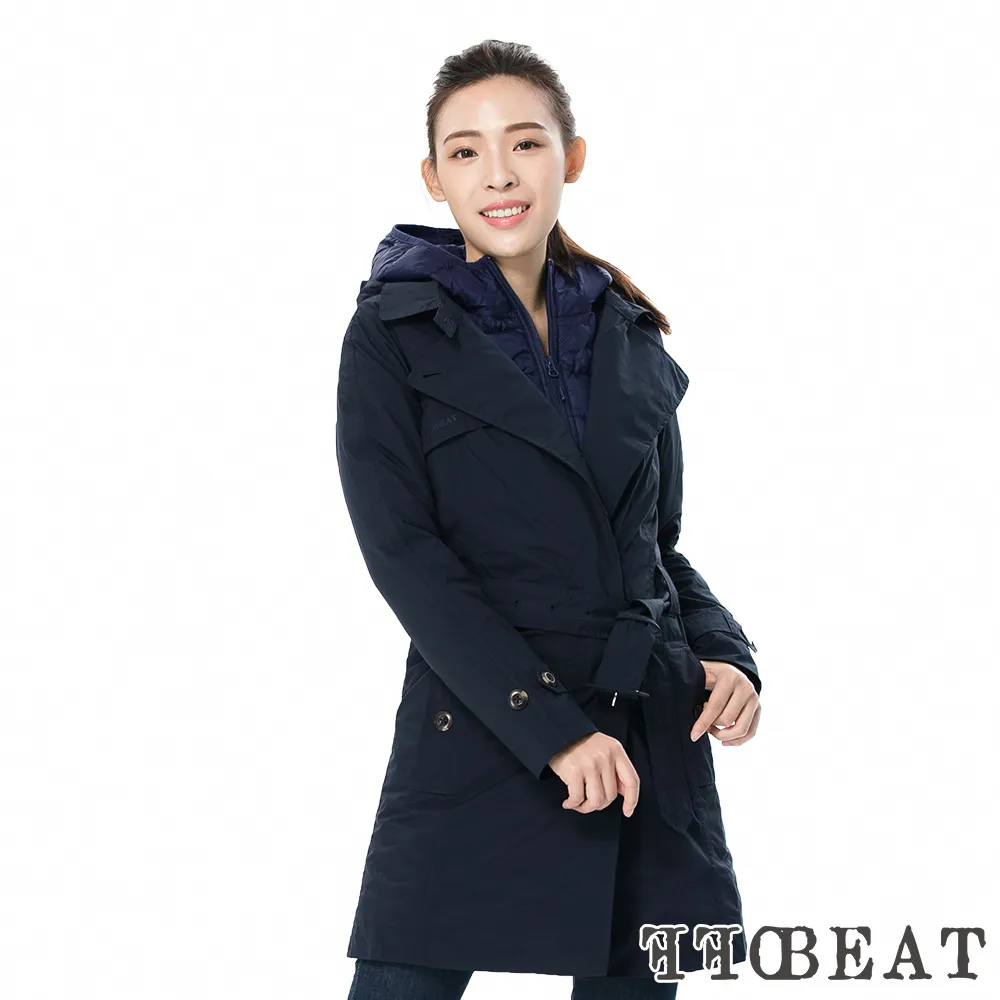 【OFFBEAT】女款 單排釦簡約時尚防水風衣 英倫風/時尚風雨衣(3色) 歷史價格詳細信息