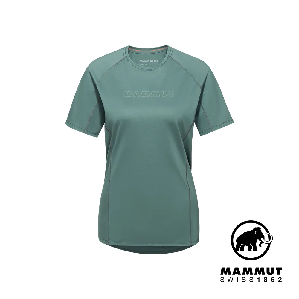 【MAMMUT 長毛象】女 Selun FL T-Shirt Logo 機能防曬短袖T恤.圓領吸/1017-05060-3770 石英粉 歷史價格詳細信息