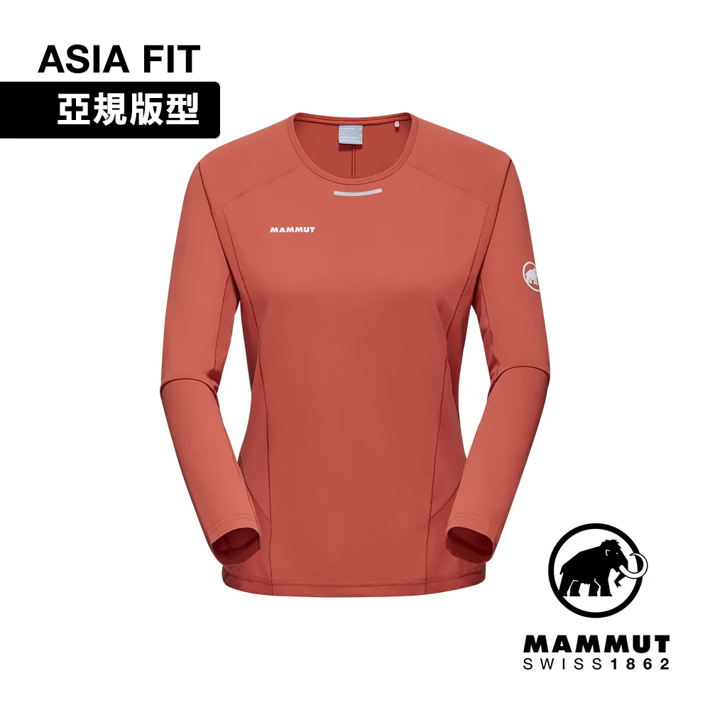 【Mammut 長毛象】Aenergy FL Longsleeve AF W 輕量抗菌長袖排汗衣 磚紅 女款 #1016-01360 歷史價格詳細信息