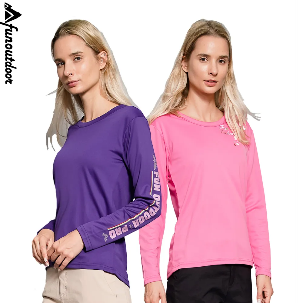 【戶外趣】女款吸溼排汗彈性修身涼爽快乾圓領短袖上衣(DL1705 兩色選) 歷史價格詳細信息