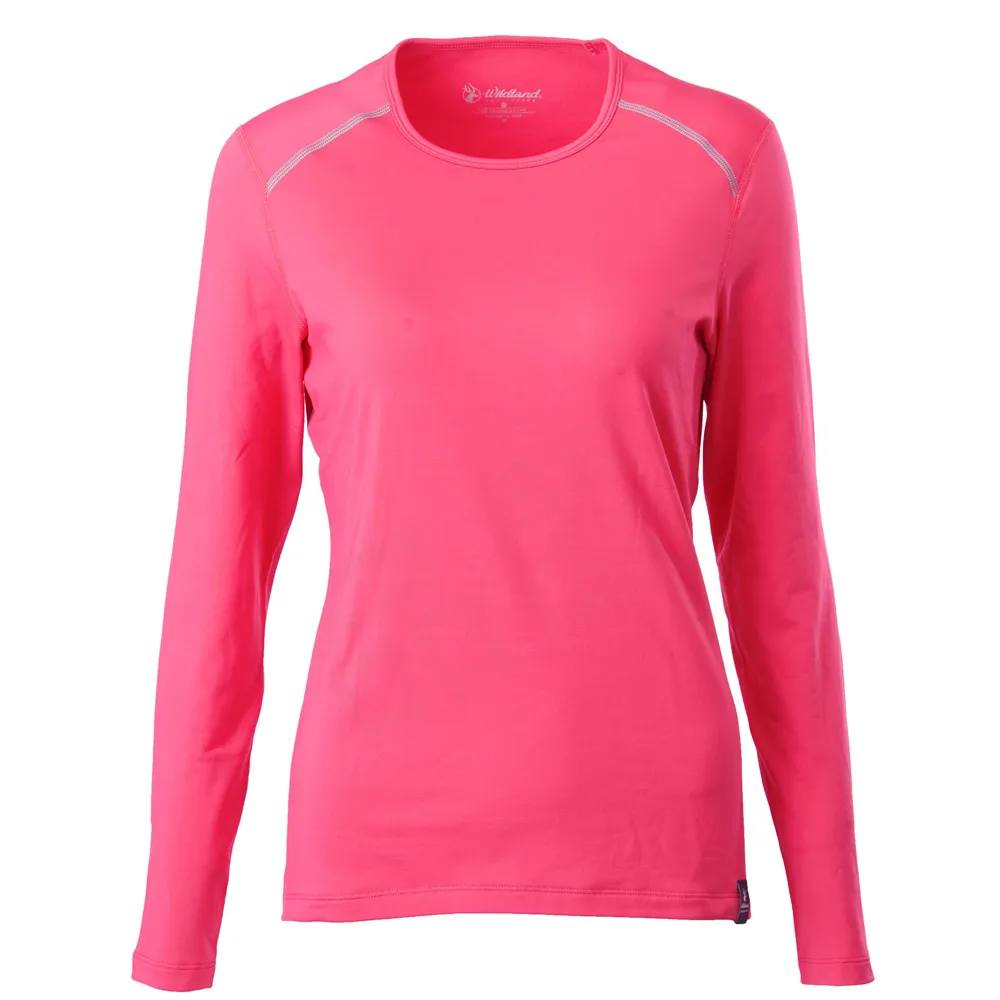 【WILDLAND荒野】女輕能量纖維大圓領印花保暖衣灰藍色 歷史價格詳細信息