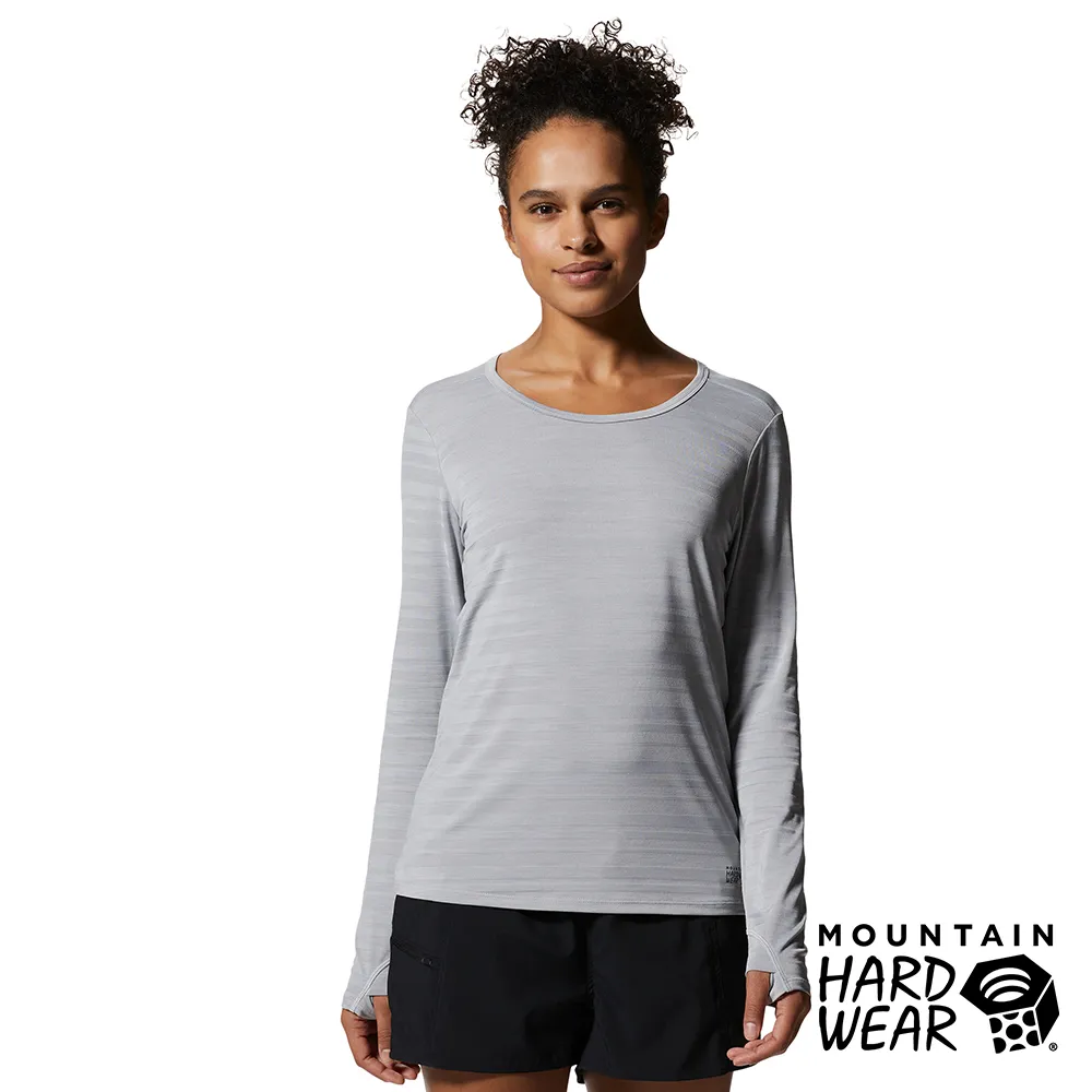 【Mountain Hardwear】Mighty Stripe Long Sleeve W 防曬長袖排汗衣 女款 霧堤白 #2027941 歷史價格詳細信息
