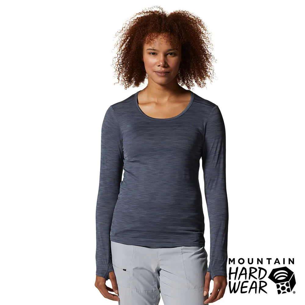 【Mountain Hardwear】Mighty Stripe Long Sleeve W 防曬長袖排汗衣 女款 霧堤白 #2027941 歷史價格詳細信息