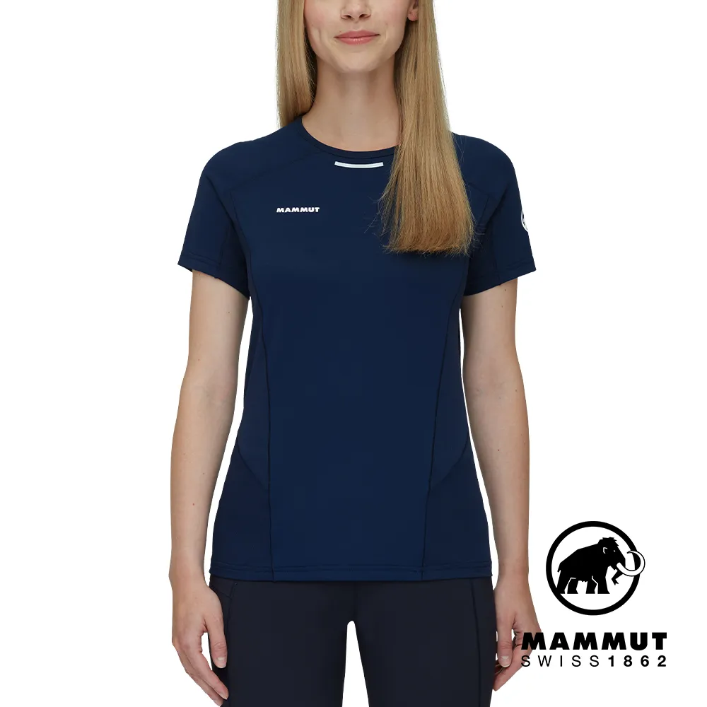 【MAMMUT 長毛象 女 Aenergy FL T-Shirt AF 短袖T恤《海洋藍》】1017-04990/運動衫 歷史價格詳細信息